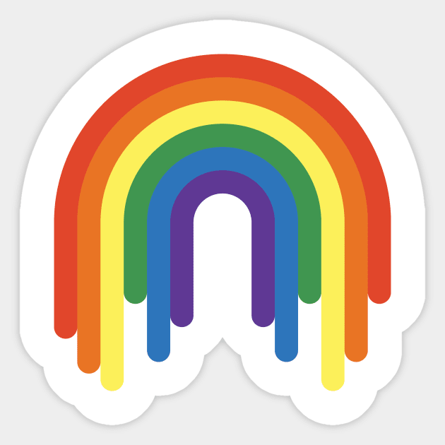 Rainbow Sticker by ABCSHOPDESIGN